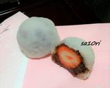 余った切り餅で！チョコ餅フルーツ大福！作り方8写真