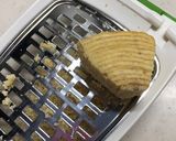 トーストアート～エビフライ柄作り方1写真