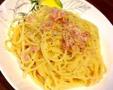 牛乳生クリームなし簡単濃厚カルボナーラ☆作り方8写真