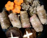長ネギの牛肉巻き すき焼き味作り方5写真