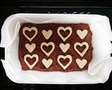 バレンタインに☆ビスケットブラウニー。作り方9写真