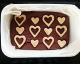バレンタインに☆ビスケットブラウニー。作り方10写真