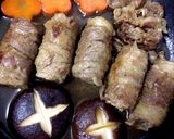 長ネギの牛肉巻き すき焼き味作り方6写真