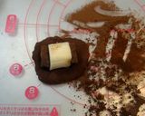 余った切り餅で！チョコ餅フルーツ大福！作り方5写真