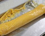 オレンジカスタード＆チョコのロールケーキ作り方33写真