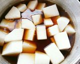やりいかと大根の煮物作り方4写真