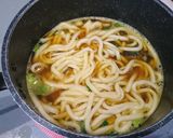 鯖水煮缶deカレーうどん作り方1写真