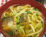 鯖水煮缶deカレーうどん作り方2写真
