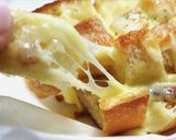 チーズとガーリックバターの切り込みパン作り方6写真
