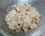 りんごと紅茶の米粉シフォンケーキ作り方1写真