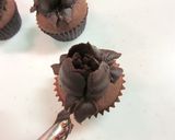 ガナッシュフラワーのミニチョコマフィン作り方13写真