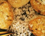 ヘルシー和豆腐バーグ♡蓮根餡掛け♪作り方10写真