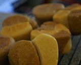 ハート型焼き２色食パン　白神でふんわり作り方2写真