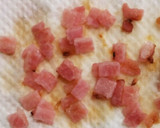 簡単！しば漬け＋ベーコンマヨの混ぜご飯♪作り方1写真