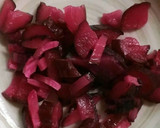 簡単！しば漬け＋ベーコンマヨの混ぜご飯♪作り方3写真