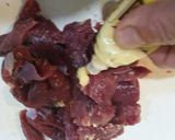鹿肉で酢豚風作り方2写真