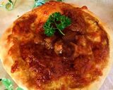 発酵1分！時短パン★ロースハムトマトピザ作り方12写真