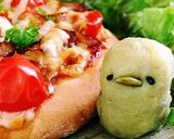 発酵1分！時短パン★ロースハムトマトピザ作り方11写真