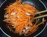サラダチキンで簡単！にんじんしりしり作り方5写真