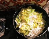 白菜とえのきとひき肉中華炒め作り方2写真