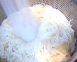 ふわ〜♡たっぷりしらすと小葱のにゅうめん作り方2写真