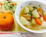 【給食で人気♪】野菜のうま煮♡ストウブ作り方14写真