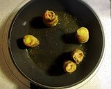 ポン酢で照り焼き！長ネギの豚バラ巻き作り方3写真