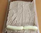 チョコバナナロールケーキ作り方15写真