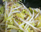 とんぺい焼き★モヤシ&キャベツ★簡単作り方1写真
