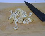 水菜のめんつゆ煮作り方2写真
