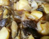 祖母の味！なすとじゃがいもの煮物作り方9写真