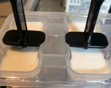 プレーン&抹茶の小豆アイス作り方4写真