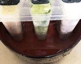 プレーン&抹茶の小豆アイス作り方6写真