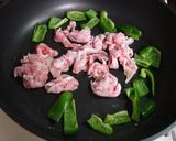 簡単！　なすと豚肉の甘辛炒め／スタミナ丼作り方10写真