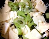 フキとタケノコの炊き込みご飯作り方6写真