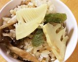 フキとタケノコの炊き込みご飯作り方9写真