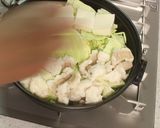 坦々もつ鍋♪作り方7写真