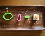 チーズdeペッタン☆ポムポムプリン☆戌年作り方1写真