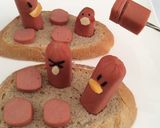 *ウインナーでモグラ叩き*作り方7写真