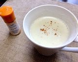 忙しい朝にも休憩にも！ホットバナナ豆乳♪作り方2写真