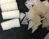 鶏団子のおみそ汁作り方1写真