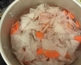 鶏団子のおみそ汁作り方5写真