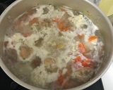 鶏団子のおみそ汁作り方8写真