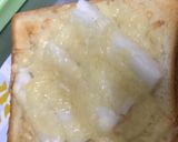 トーストアレンジ 餅とチーズ作り方3写真