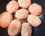 熱々ジュ〜シ〜♪焼きハンバーグ作り方4写真
