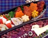 WINTERわんわん♫古代米弁当作り方6写真