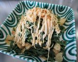 春菊とポテチサラダ作り方4写真