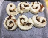 リンゴジャムとレーズンのうず巻きパン作り方6写真