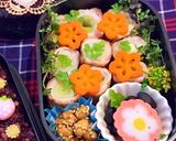 雪だるまと苺♫ネギの肉巻き弁当作り方4写真