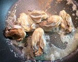 簡単おつまみ♪牡蠣とクレソンのバター炒め作り方5写真